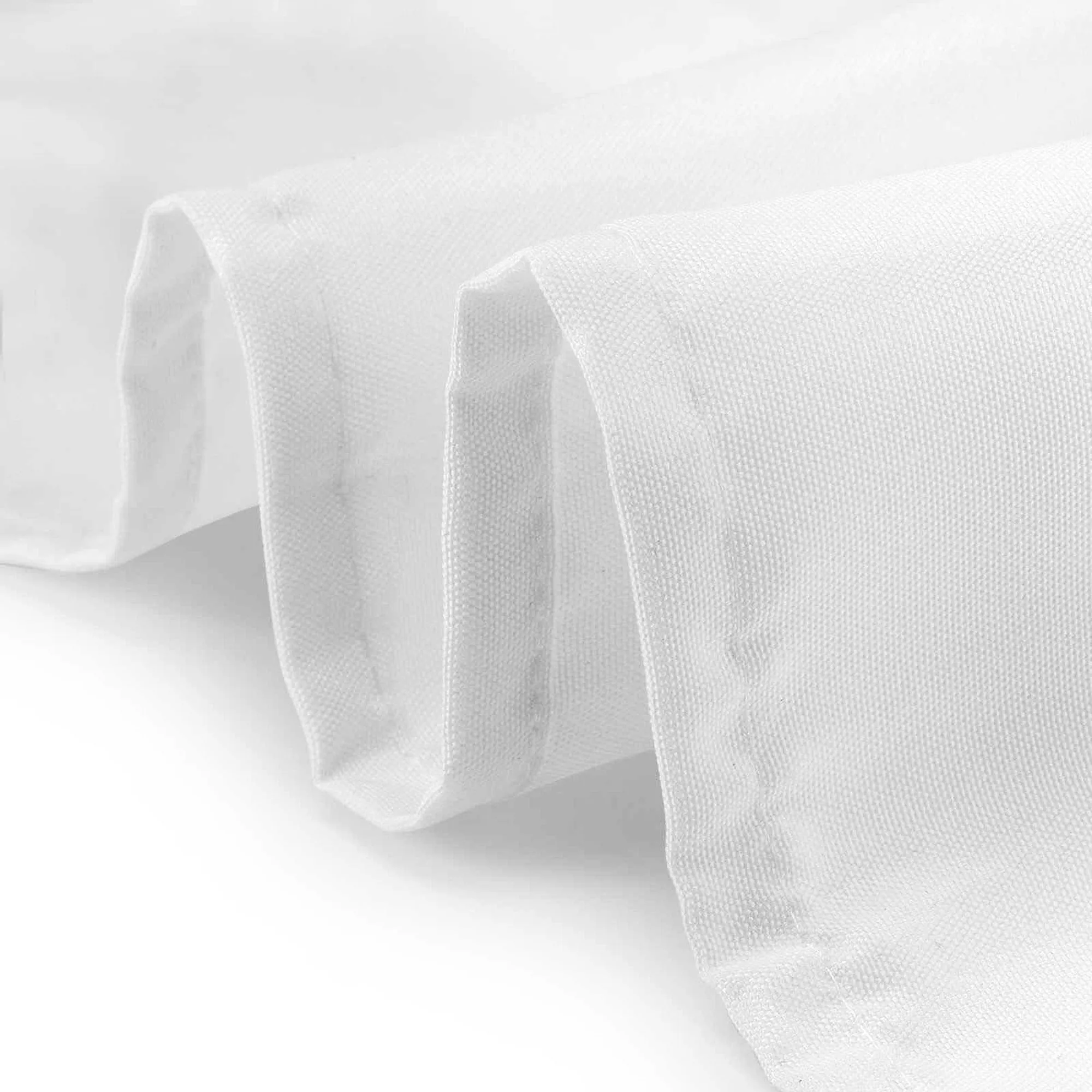 5pk Rectangular Polyester Fabric Fitted Tablecloths by Lann's Linens