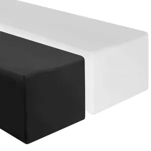 5pk Rectangular Polyester Fabric Fitted Tablecloths by Lann's Linens