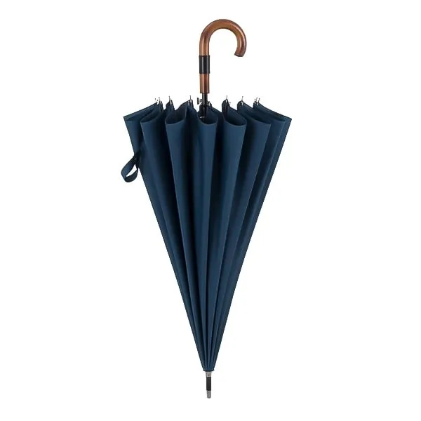 Blue Gentleman's Windproof Umbrella