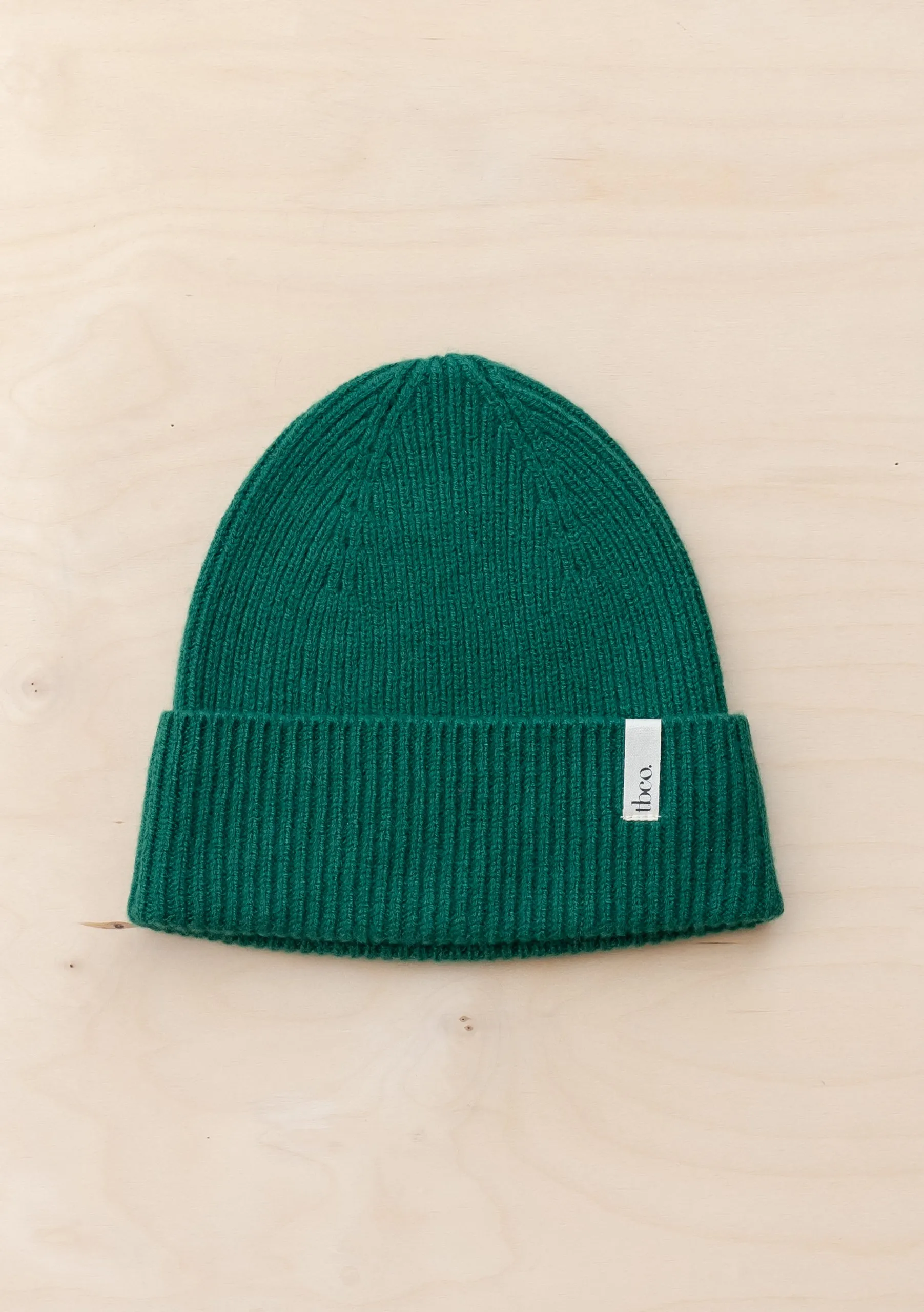Cashmere & Merino Beanie in Forest