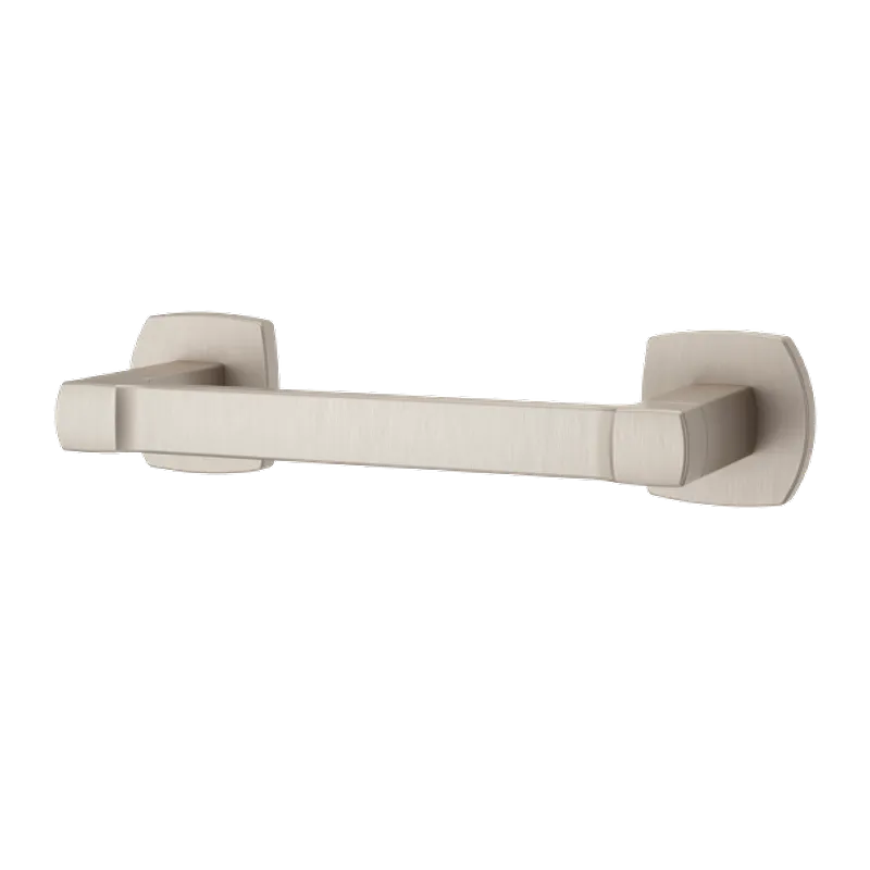 Deckard 9.06" Flat Bar Toilet Paper Holder in Brushed Nickel