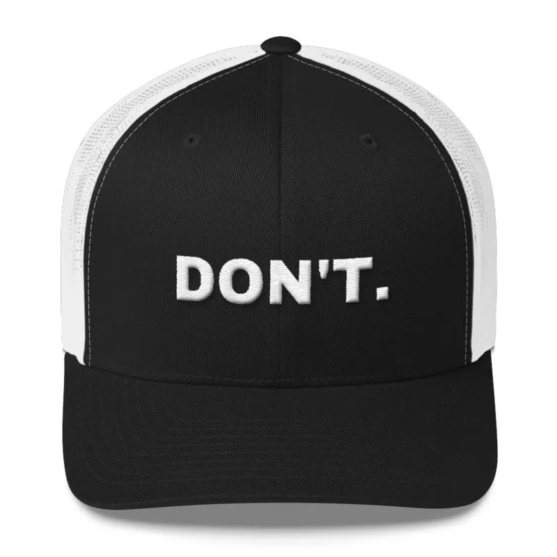 DON'T Feminist Trucker Hat, Feminist Cap