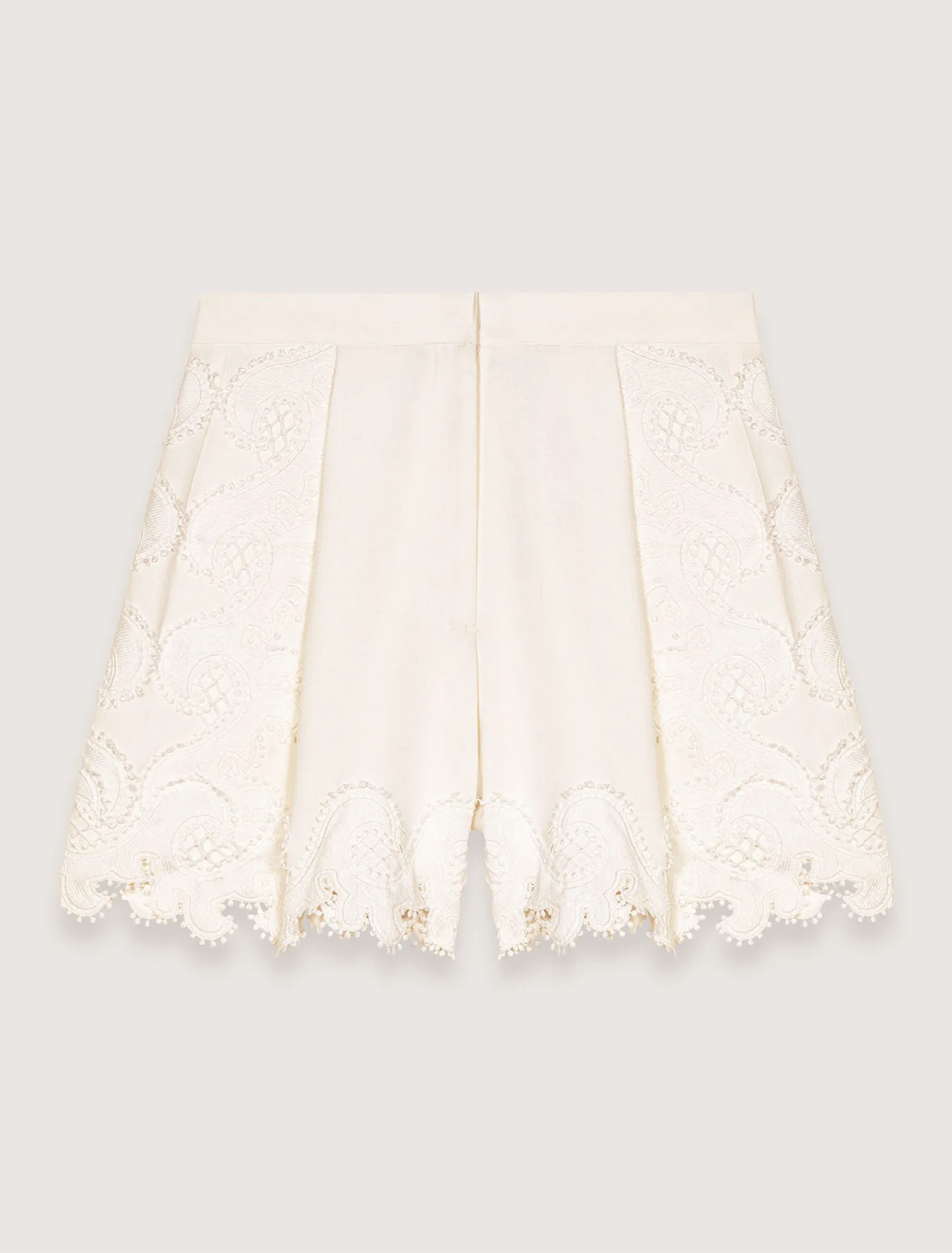 Embroidered shorts