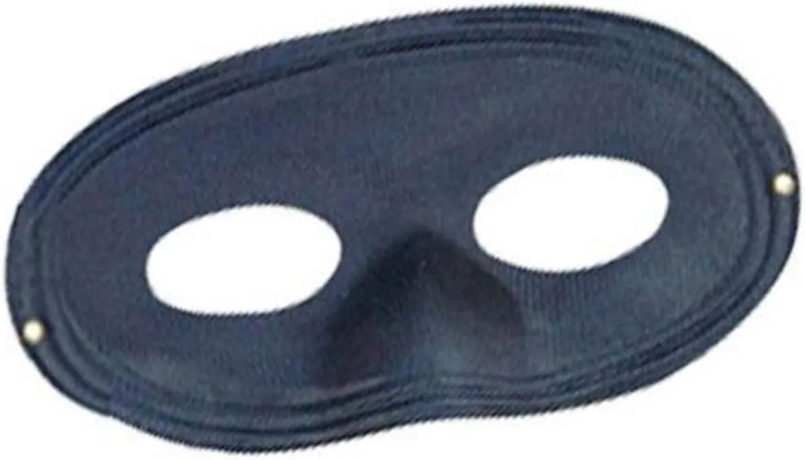 Forum Novelties Black Satin Domino Mask