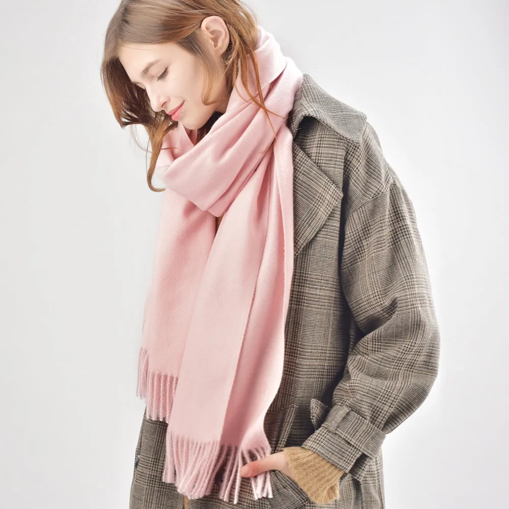 FURTALK Women Winter Cashmere Scarf Shawls SKY 310g Drop Shipping SFFW006