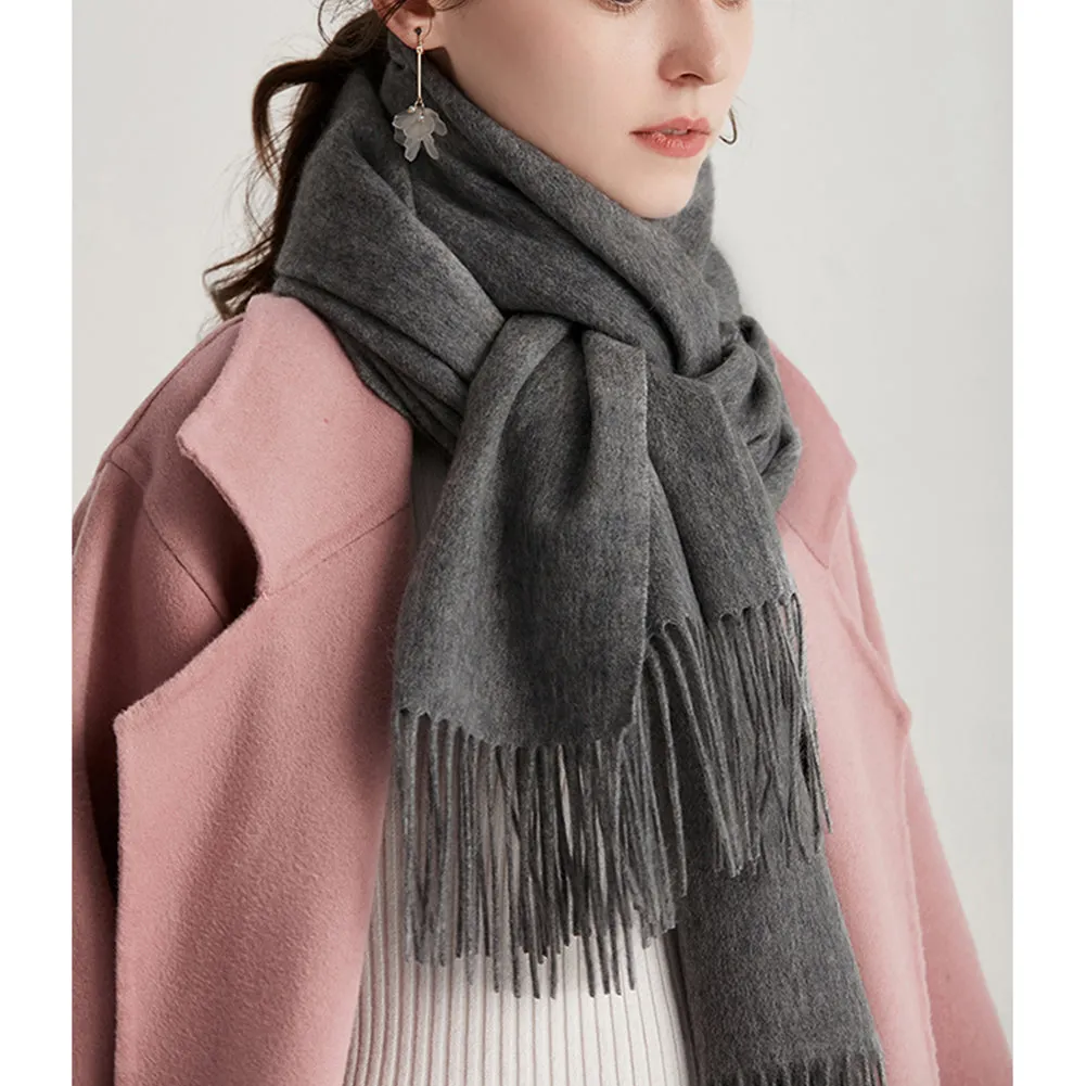 FURTALK Women Winter Cashmere Scarf Shawls SKY 310g Drop Shipping SFFW006