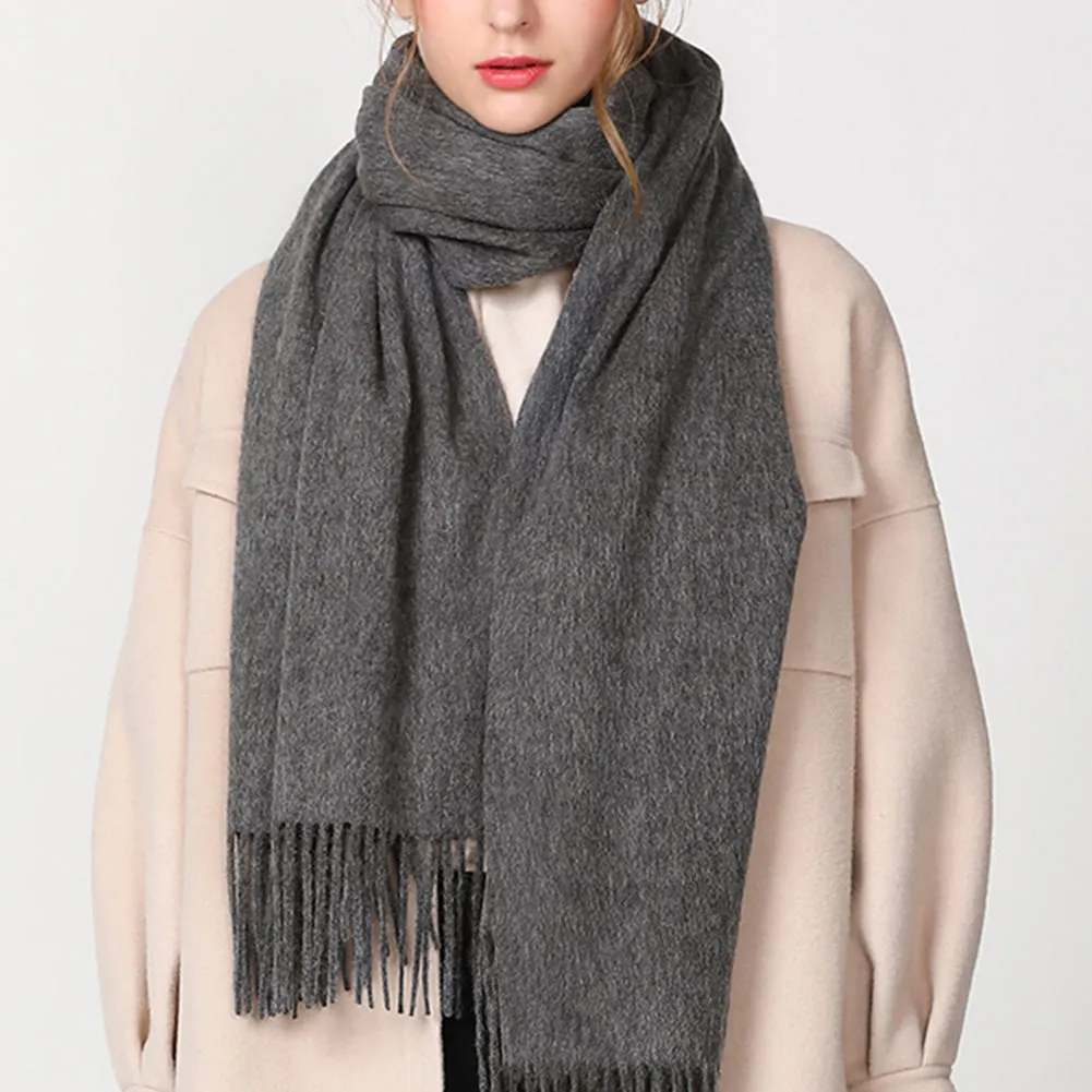 FURTALK Women Winter Cashmere Scarf Shawls SKY 310g Drop Shipping SFFW006