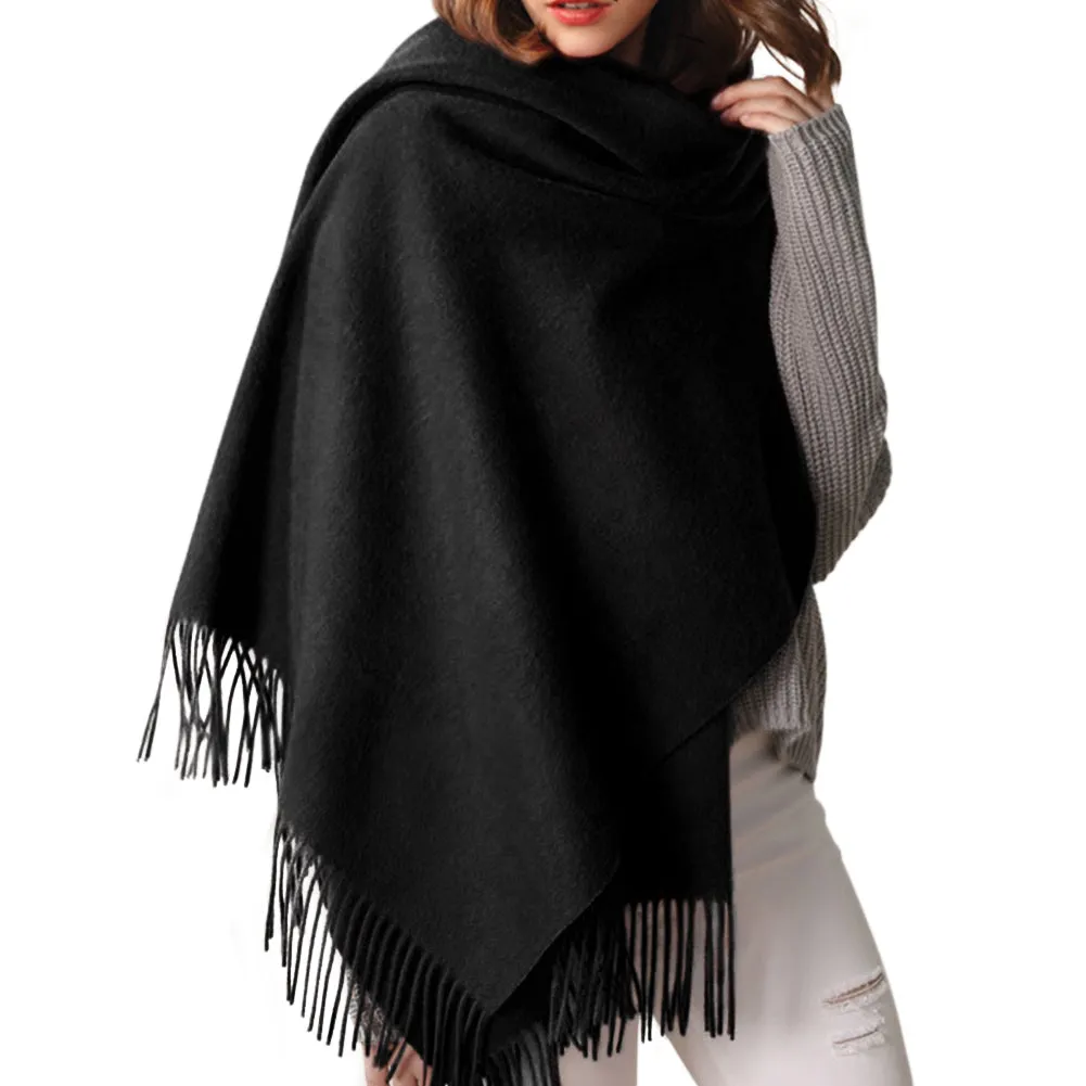 FURTALK Women Winter Cashmere Scarf Shawls SKY 310g Drop Shipping SFFW006