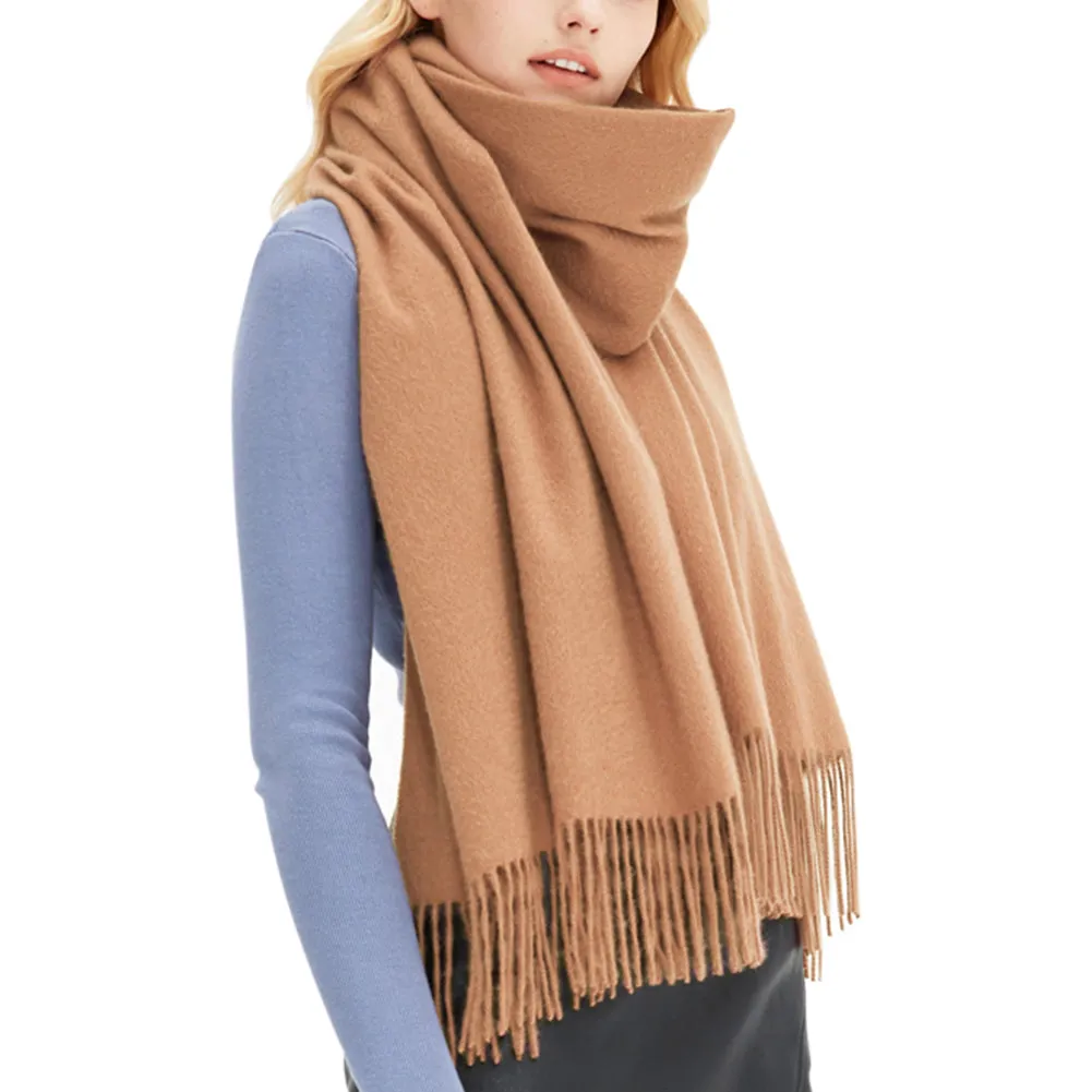 FURTALK Women Winter Cashmere Scarf Shawls SKY 310g Drop Shipping SFFW006
