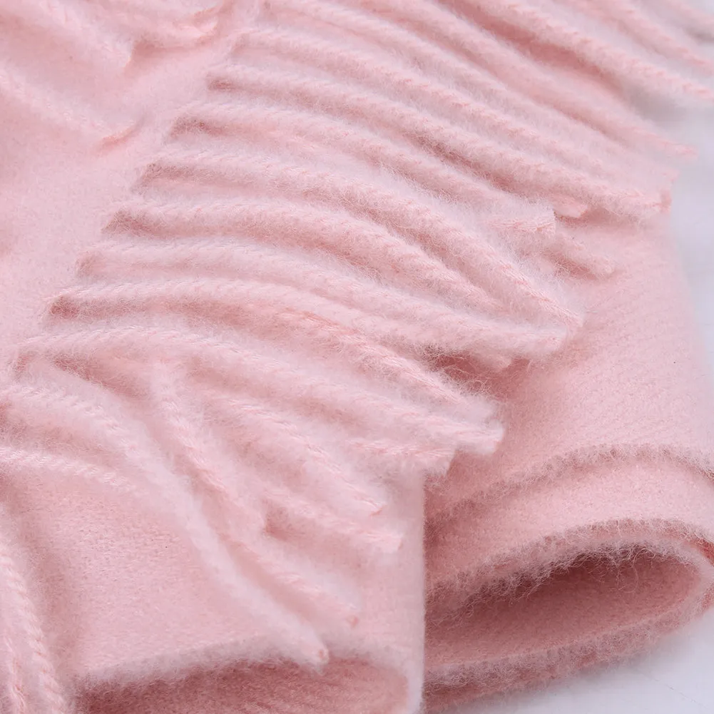 FURTALK Women Winter Cashmere Scarf Shawls SKY 310g Drop Shipping SFFW006