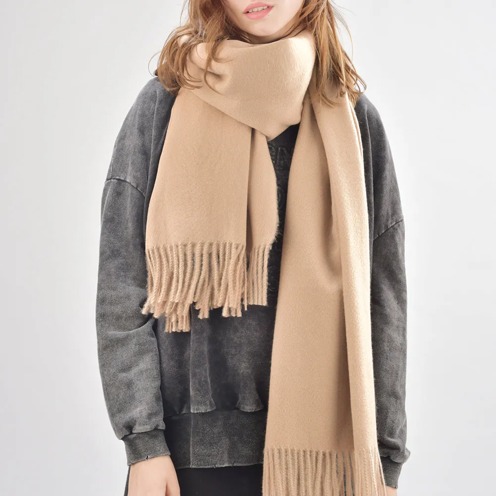 FURTALK Women Winter Cashmere Scarf Shawls SKY 310g Drop Shipping SFFW006