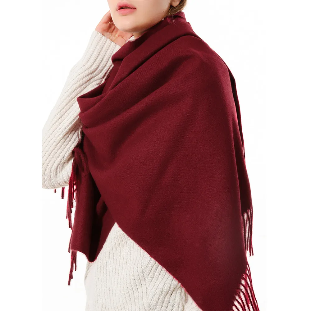 FURTALK Women Winter Cashmere Scarf Shawls SKY 310g Drop Shipping SFFW006