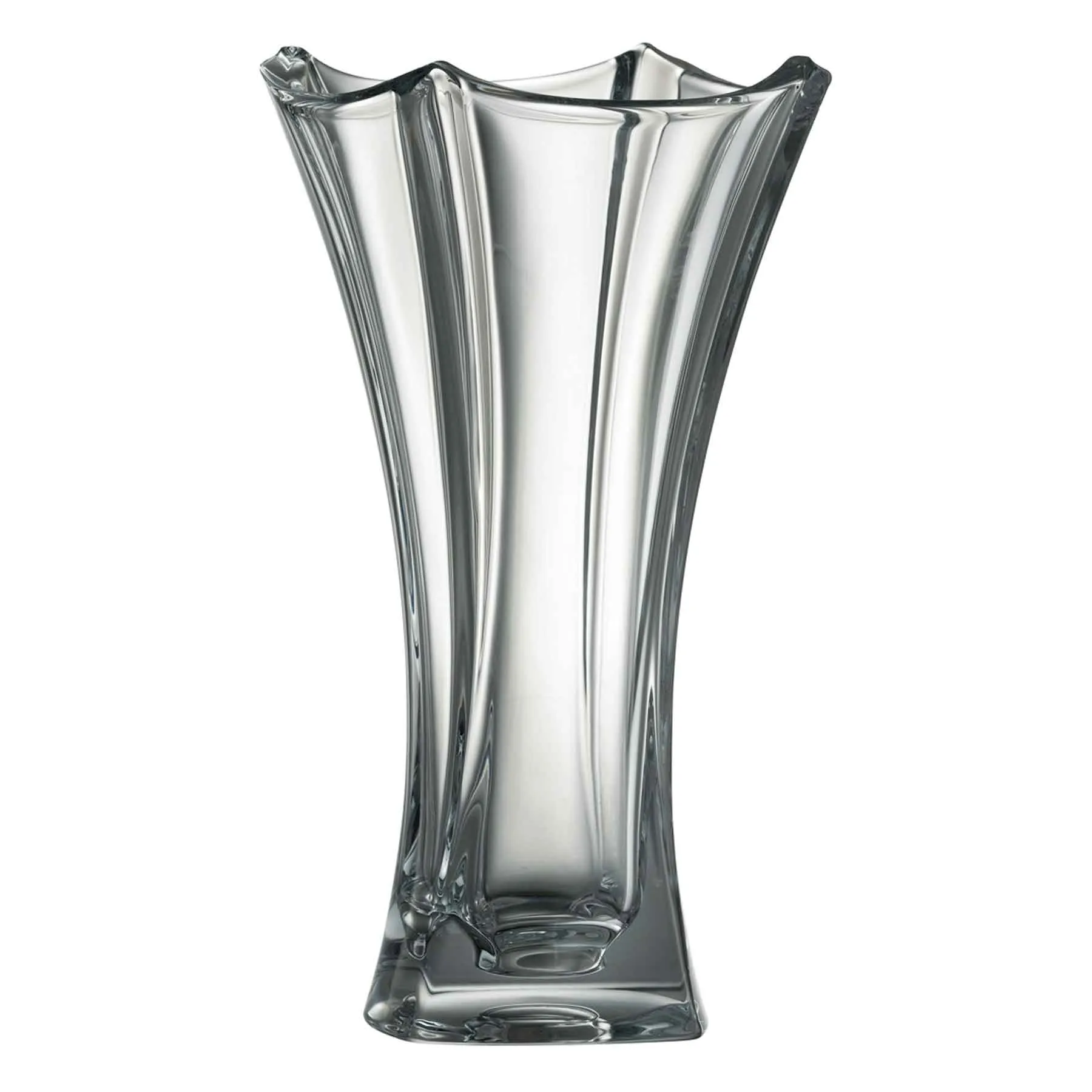 Galway Crystal Dune 14" Waisted Vase
