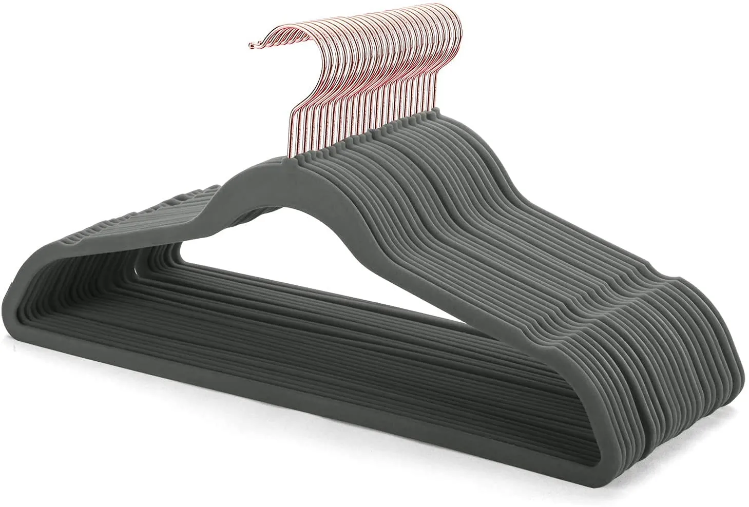 Gray Velvet Hangers