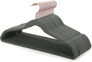 Gray Velvet Hangers