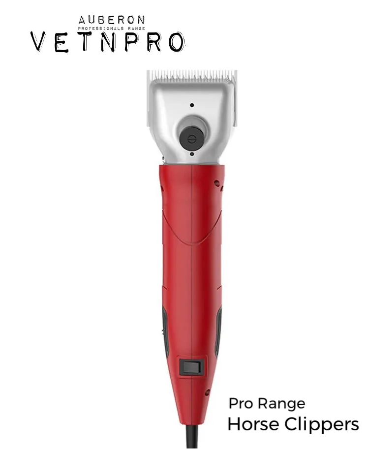 Horse Clippers Pro Range 150W Slim design lightweight >10000 hrs working life