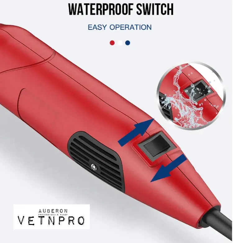 Horse Clippers Pro Range 150W Slim design lightweight >10000 hrs working life