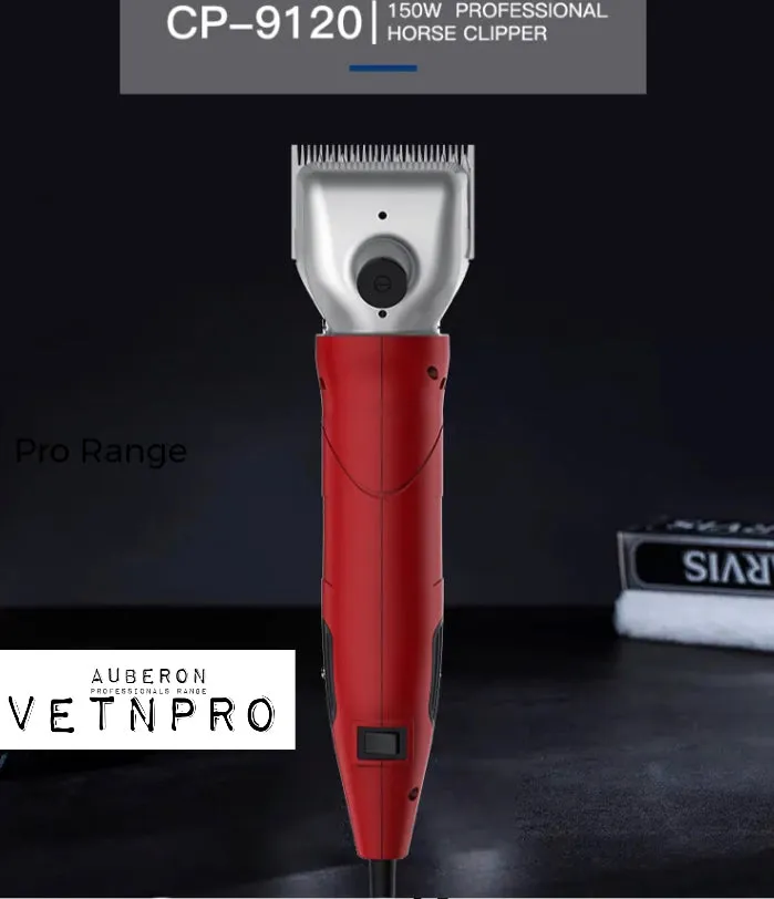 Horse Clippers Pro Range 150W Slim design lightweight >10000 hrs working life