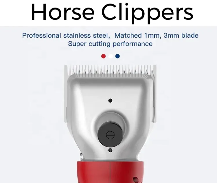 Horse Clippers Pro Range 150W Slim design lightweight >10000 hrs working life