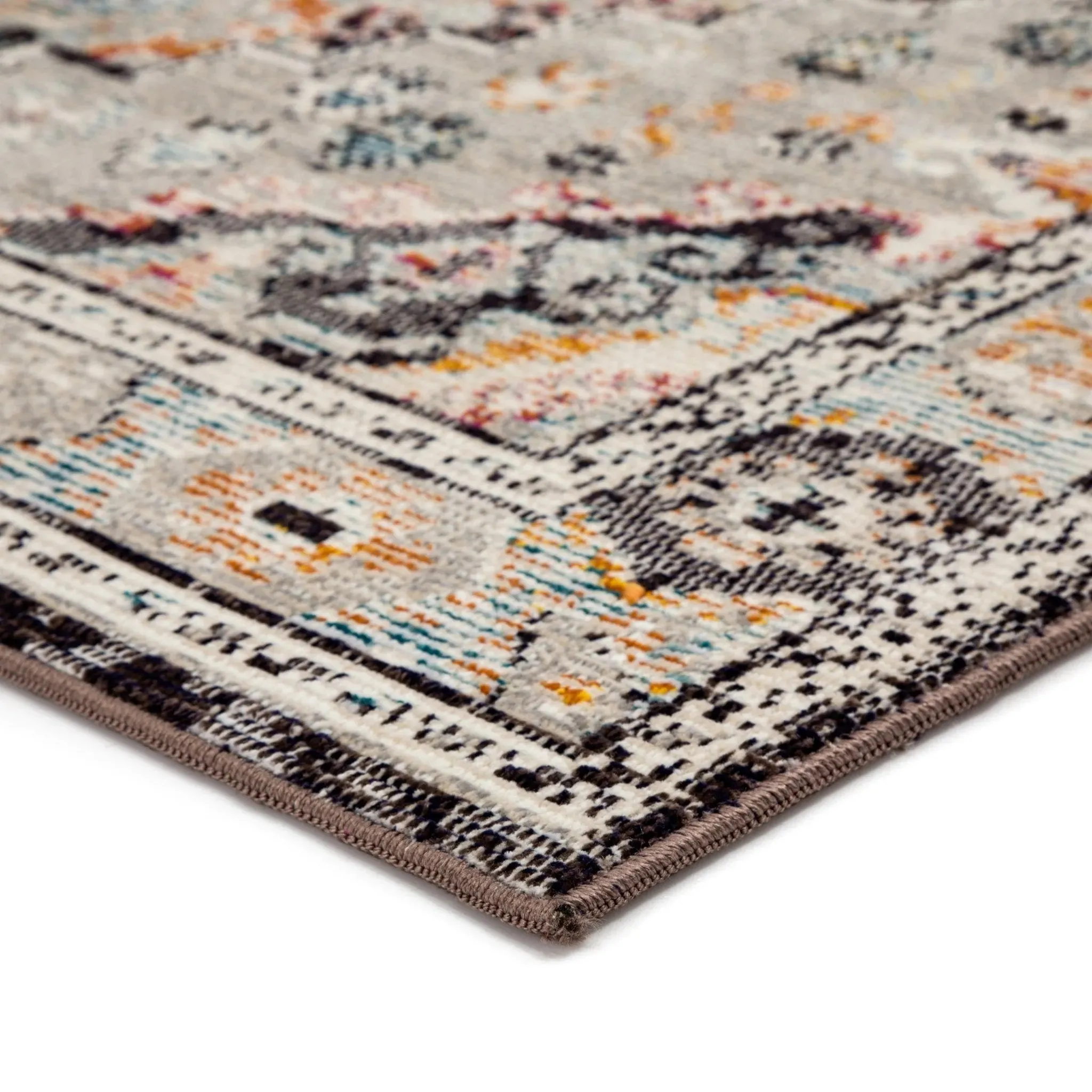Indie IDE01 Brown/Pink Rug