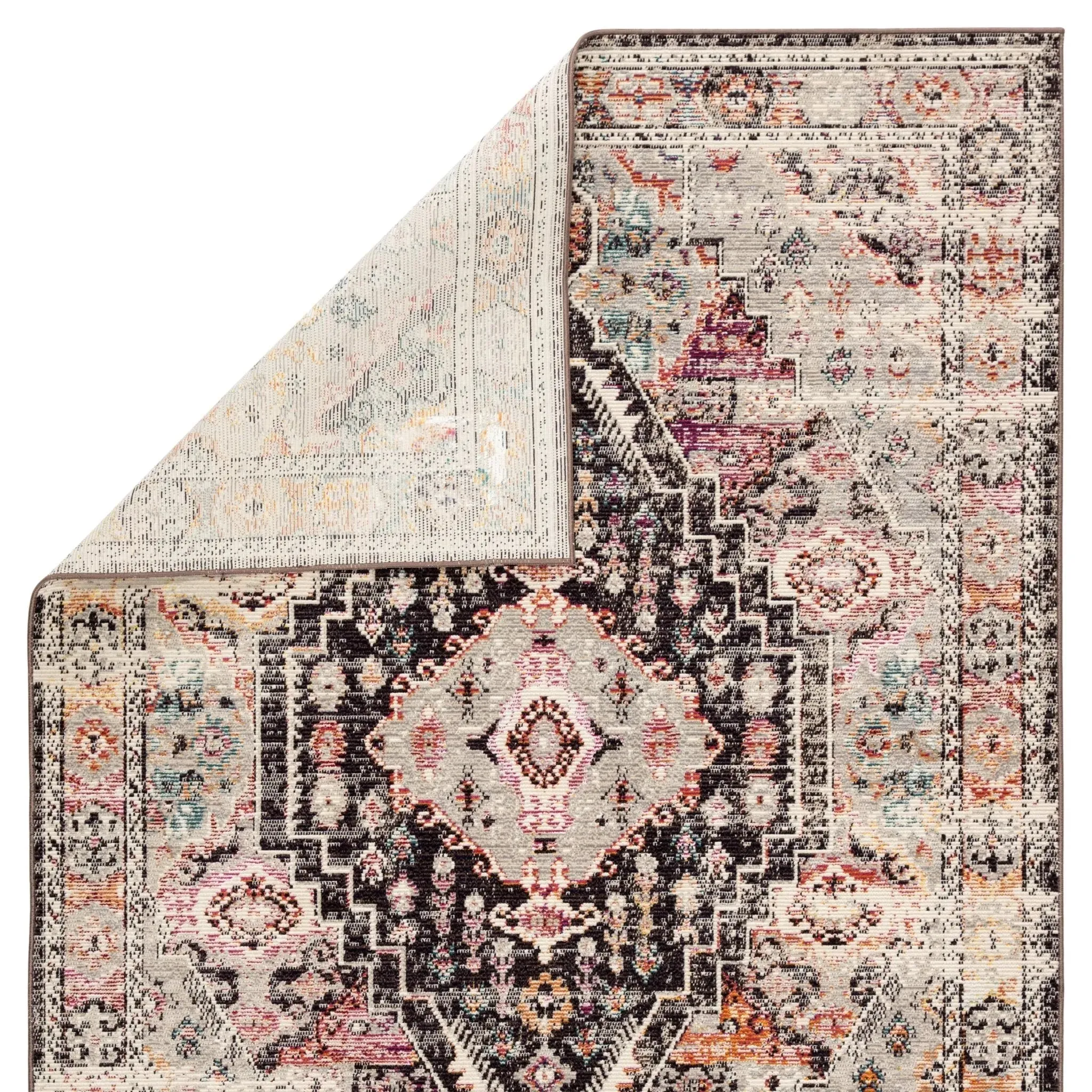 Indie IDE01 Brown/Pink Rug