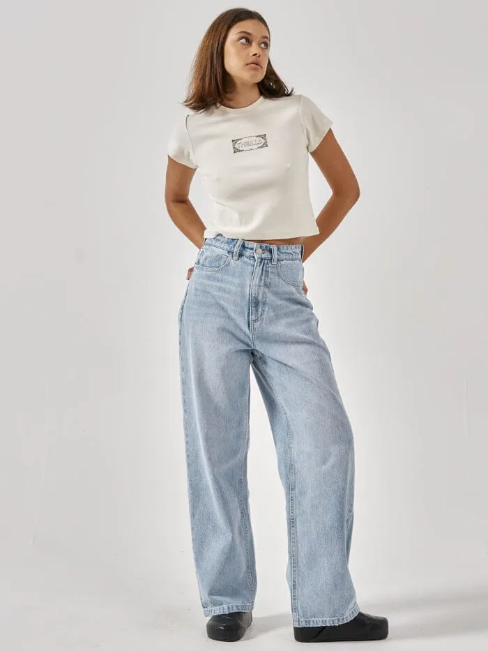 Inlay Mini Tee - Heritage White