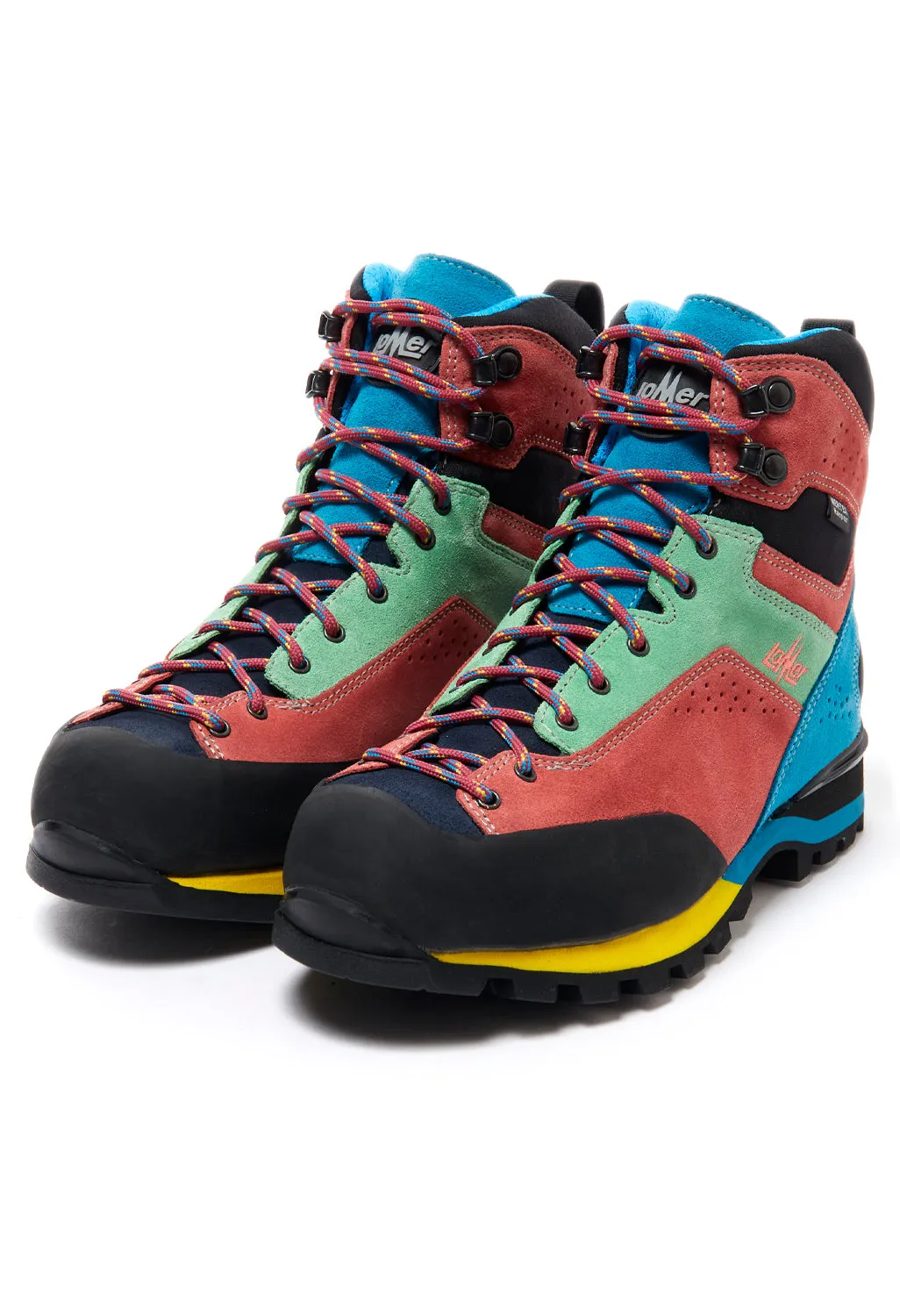 Lomer Badia Women's Mid MTX Boots - Turquiose / Begonia