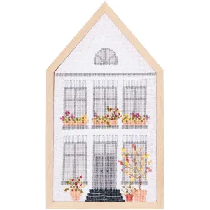 Medium Autumn House Cross Stitch Kit