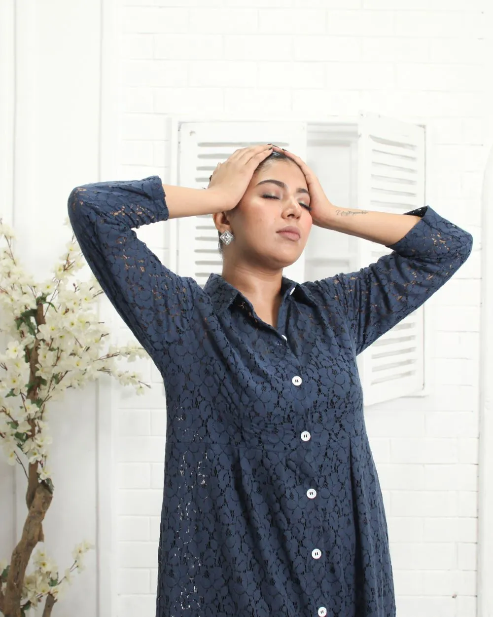 Midnight Blue Frock