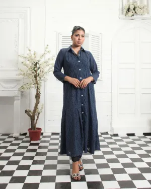 Midnight Blue Frock