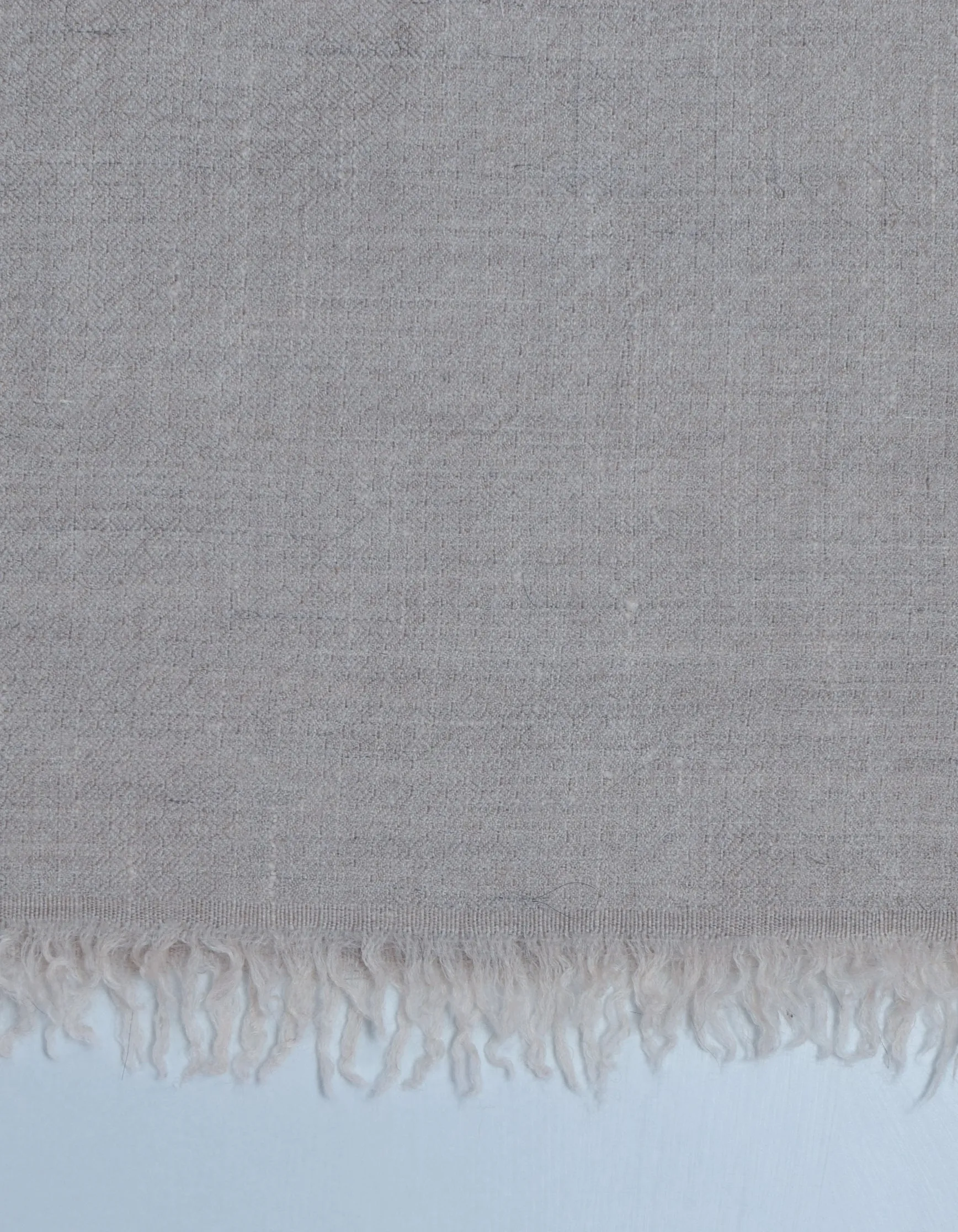 Modern Handwoven Stripes Embroidered Multicolour Cashmere Pashmina Stole