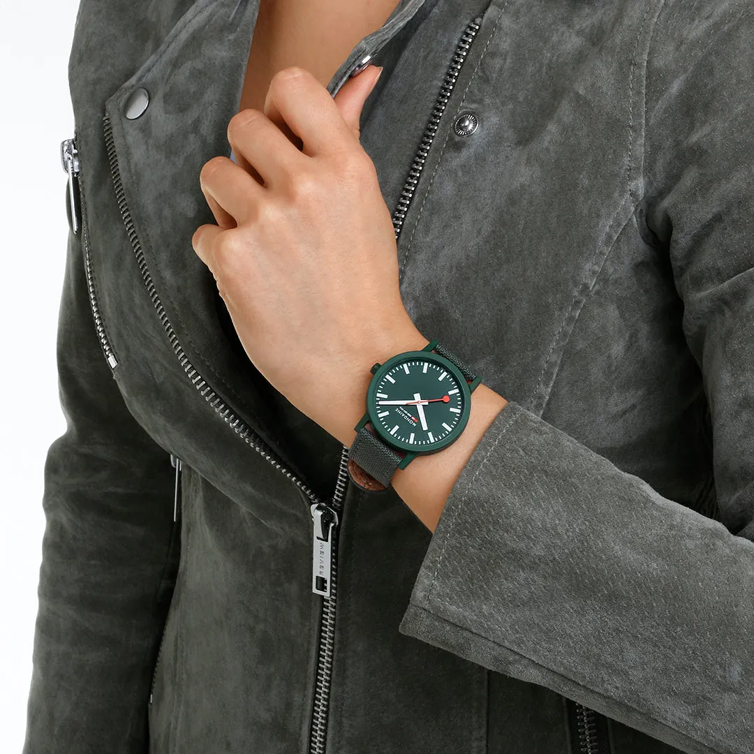 MOND Watch Essence Park Green Textile