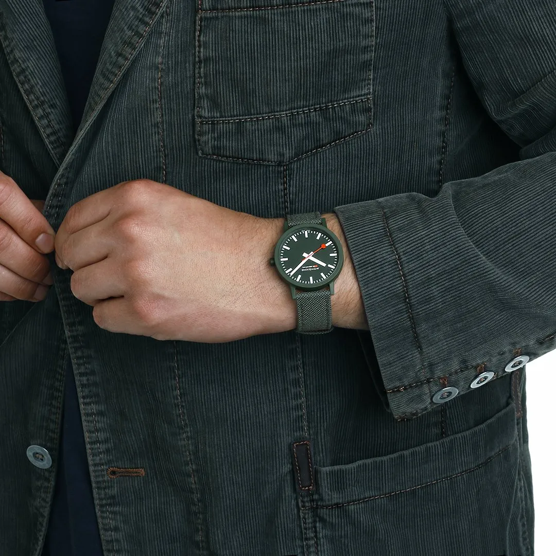 MOND Watch Essence Park Green Textile