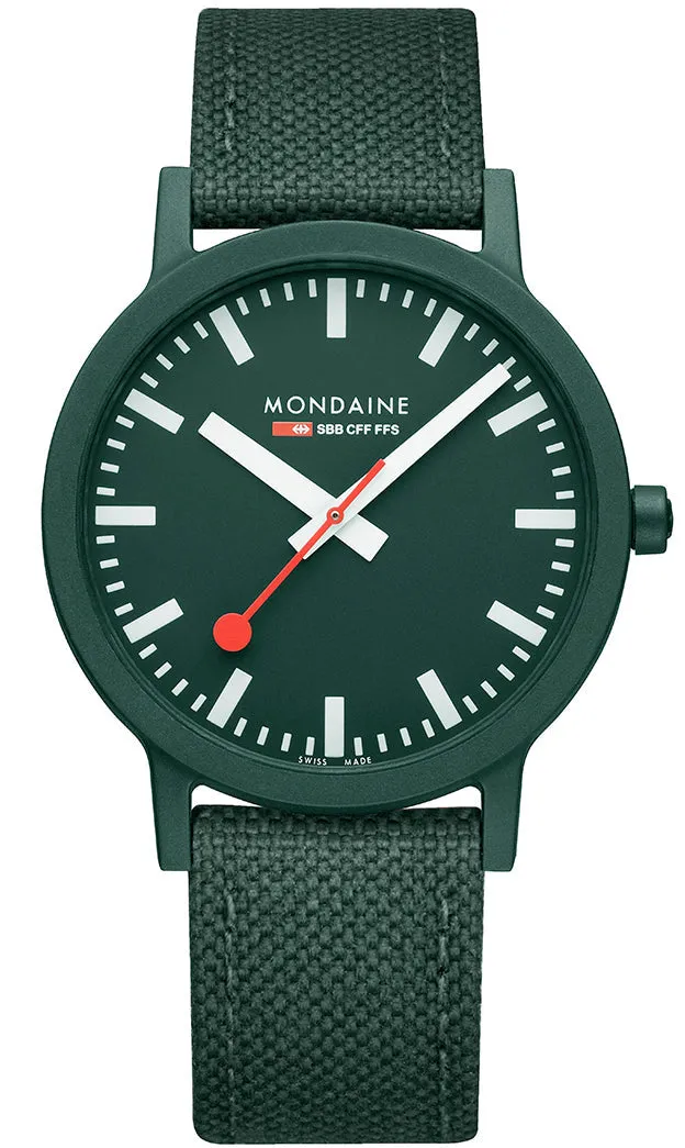 MOND Watch Essence Park Green Textile