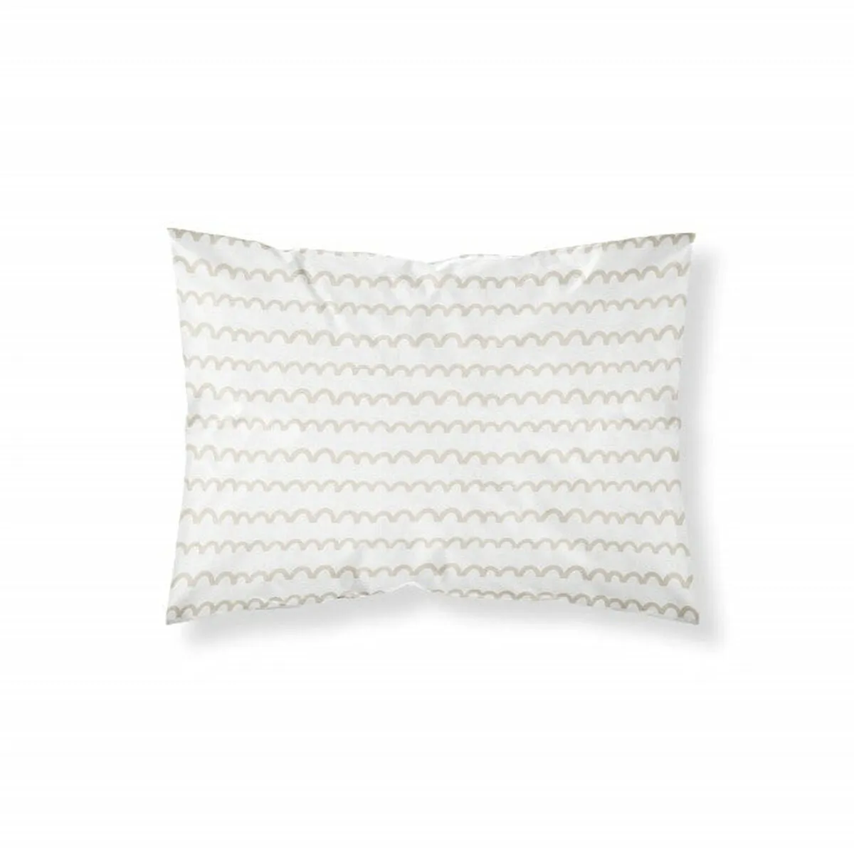 Pillowcase Decolores Vitoria Beige 175 Threads 45 x 125 cm