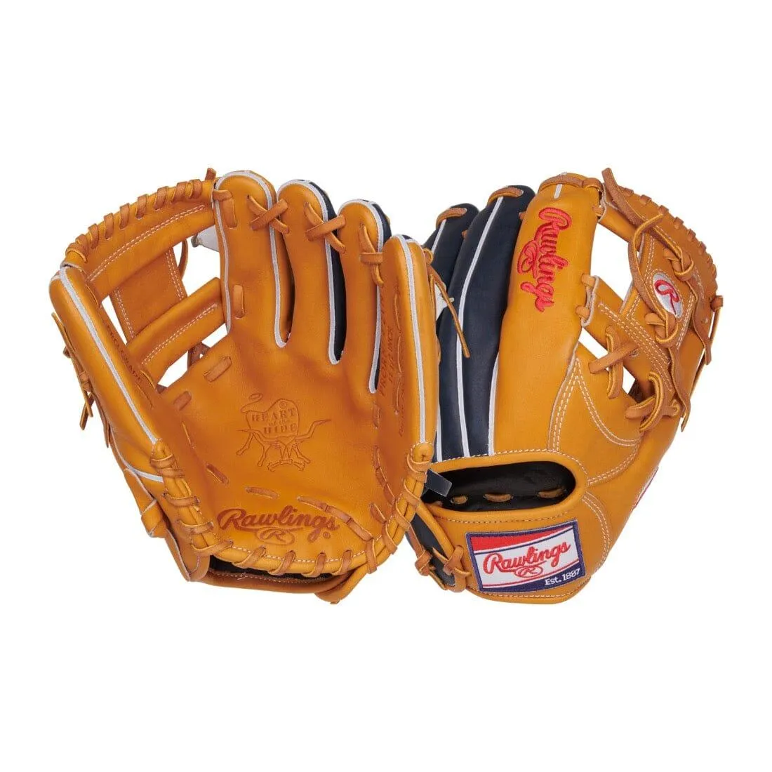 Rawlings Heart of the Hide Series 11.5" Baseball Glove: PRORNP4-2TN
