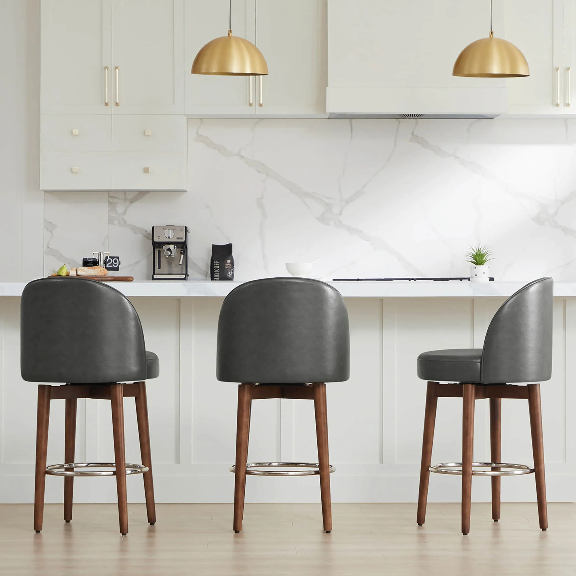 Rosa Swivel Counter Stool (Set of 2)