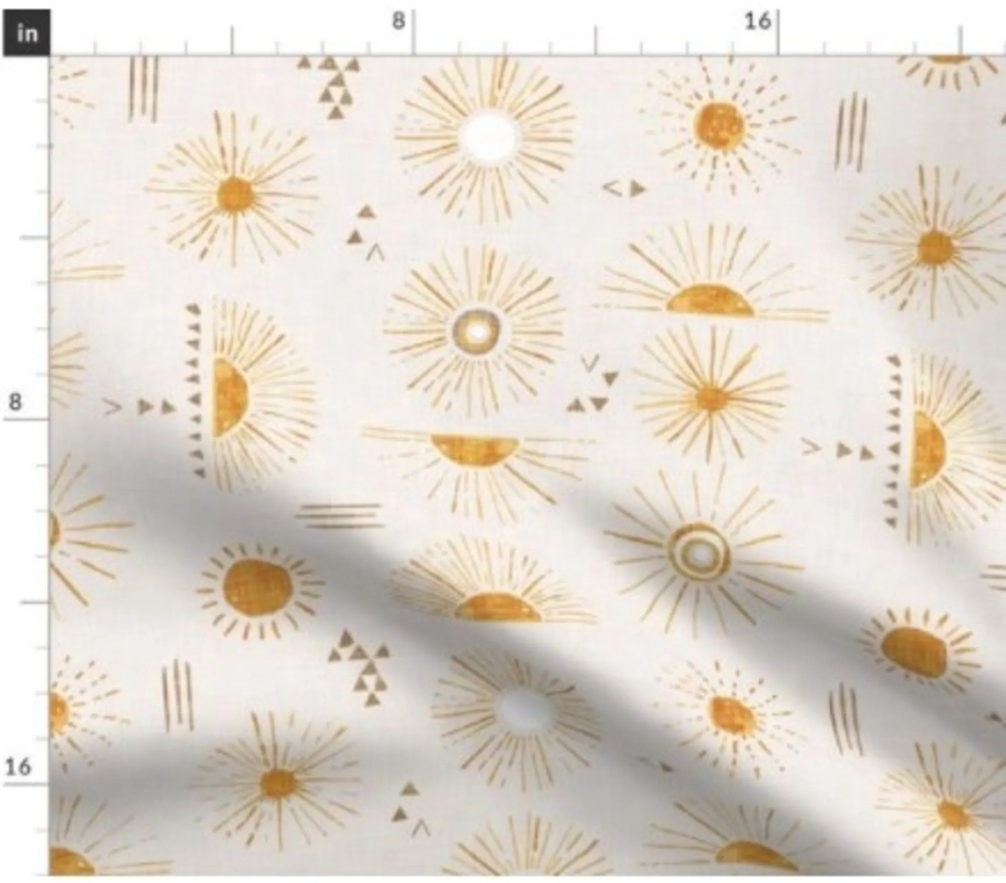 Scandi Sun Baby Blanket and Headband in Tangerine and Cream - Nursery and Stroller Accessory Set for a Whimsical Touch