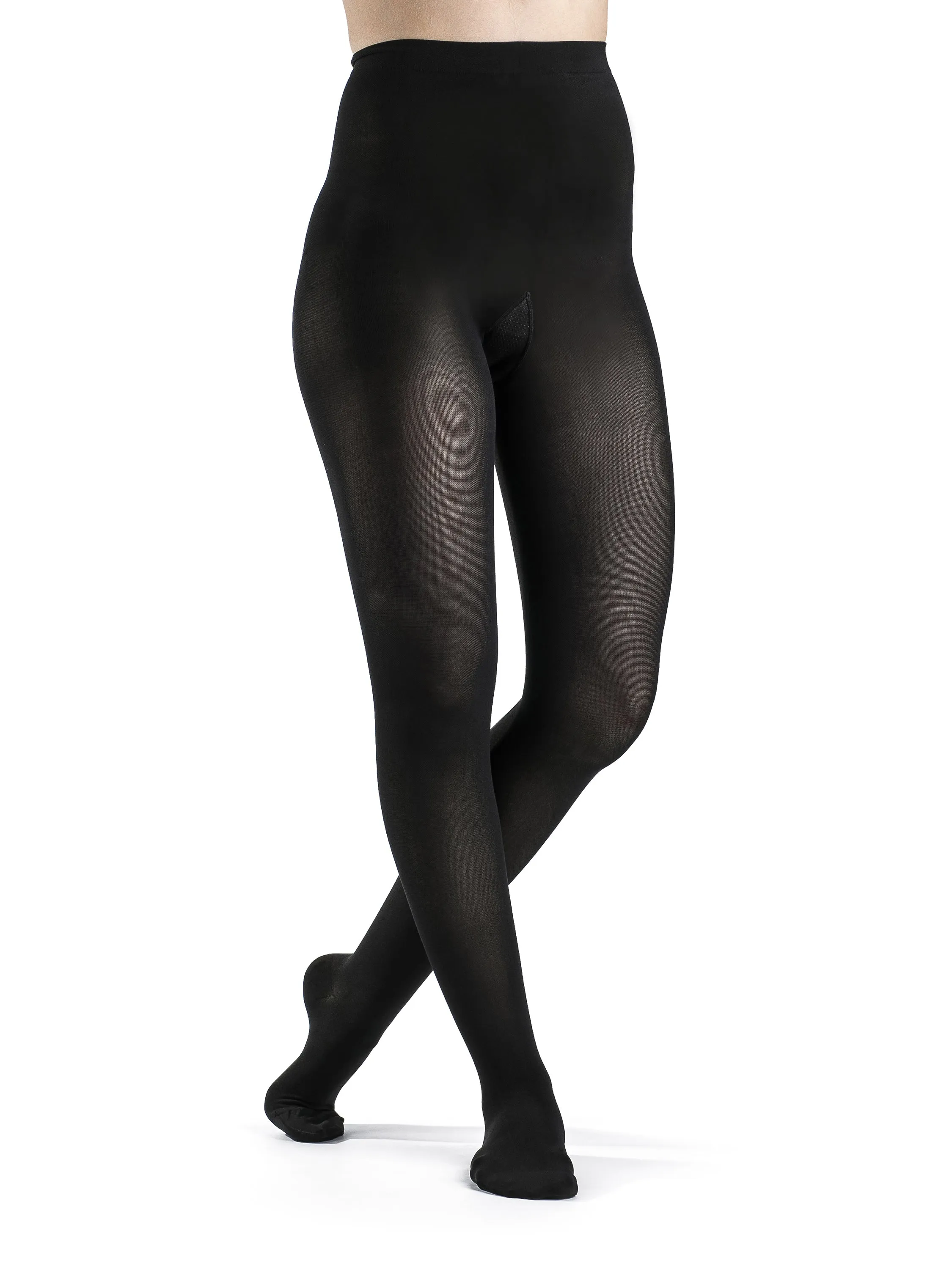 Sigvaris Soft Opaque (Formerly 840 Soft Opaque) Women's Pantyhose  15-20mmHg-Closed Toe