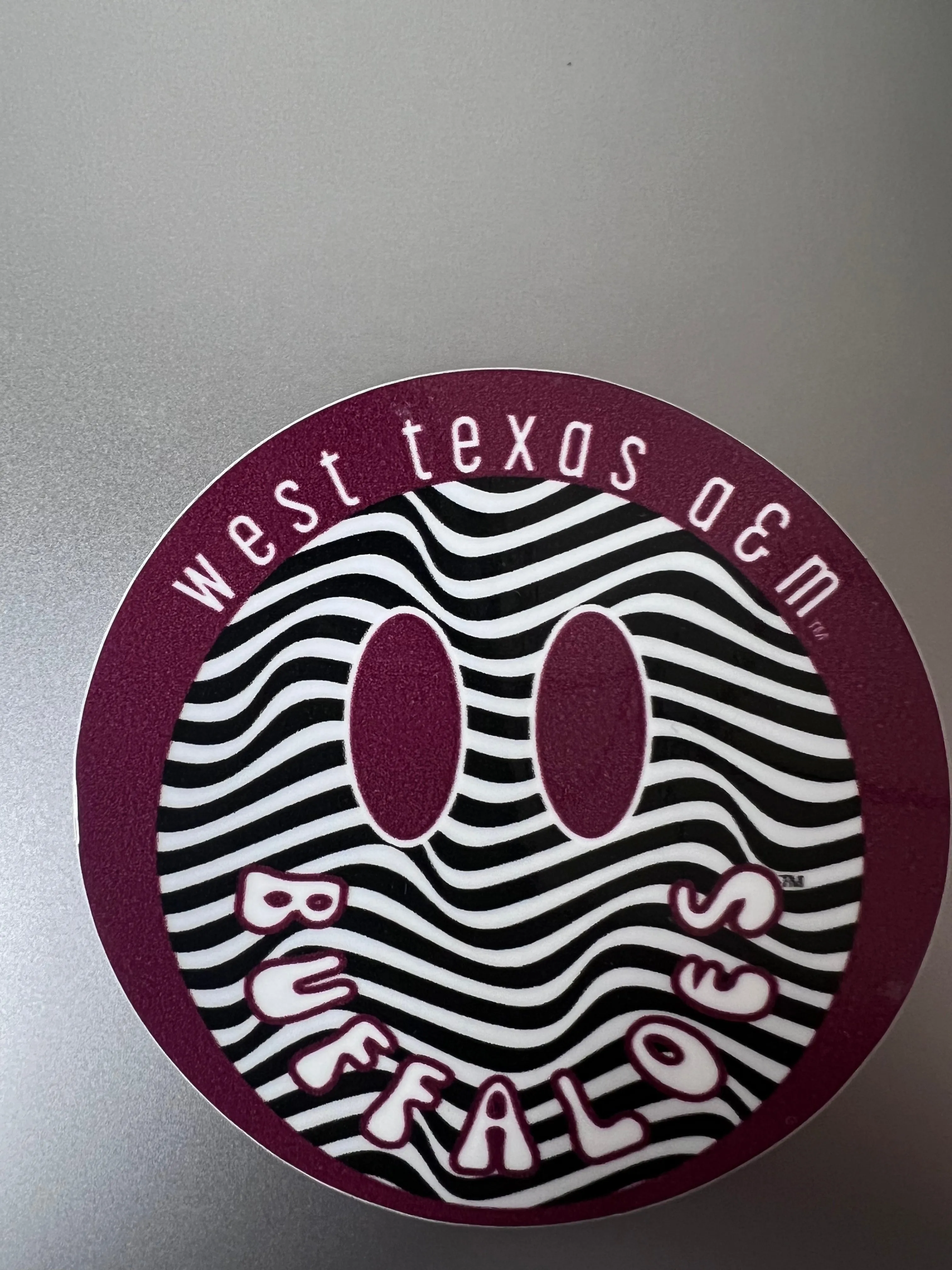 Smiley Buffaloes Stickers