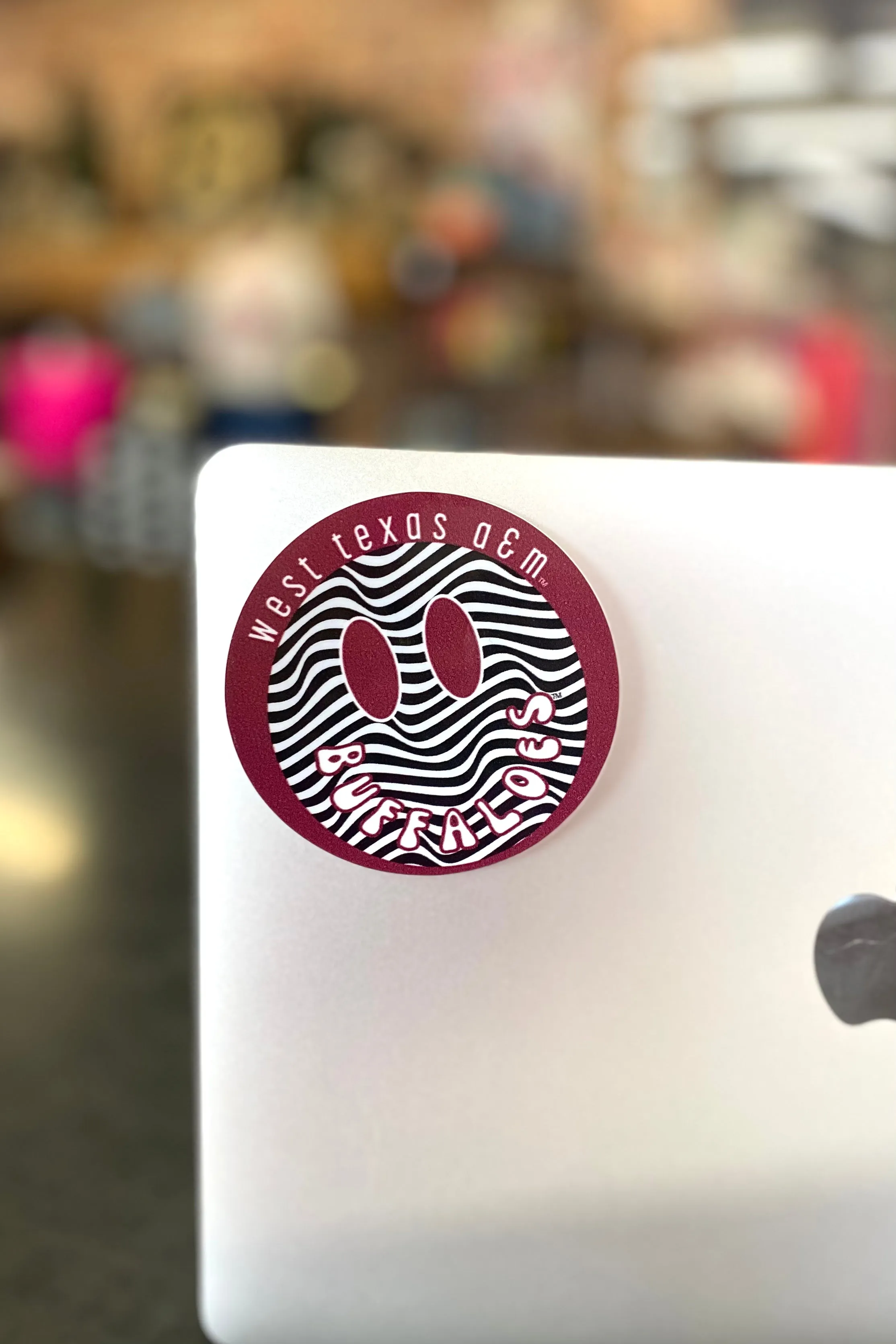 Smiley Buffaloes Stickers