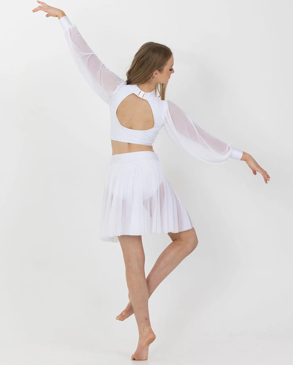 Studio 7, ELOISE SKIRT, White, Childs, CHSK12