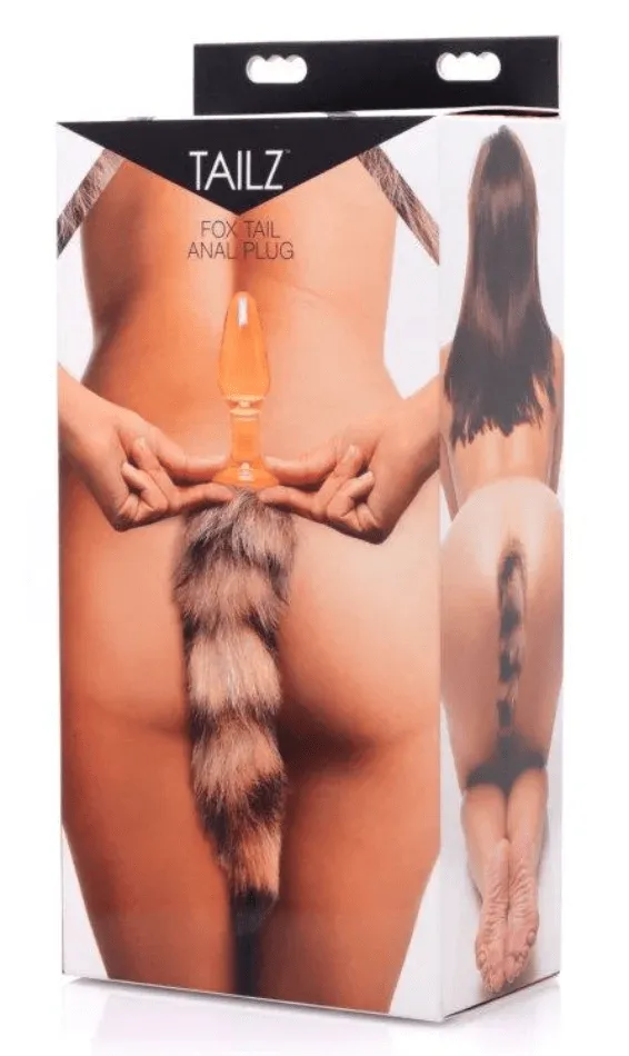 Tailz Fox Tail Glass Anal Plug