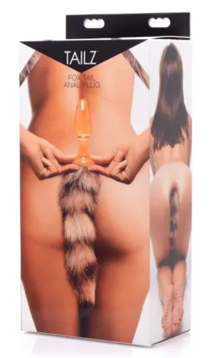 Tailz Fox Tail Glass Anal Plug