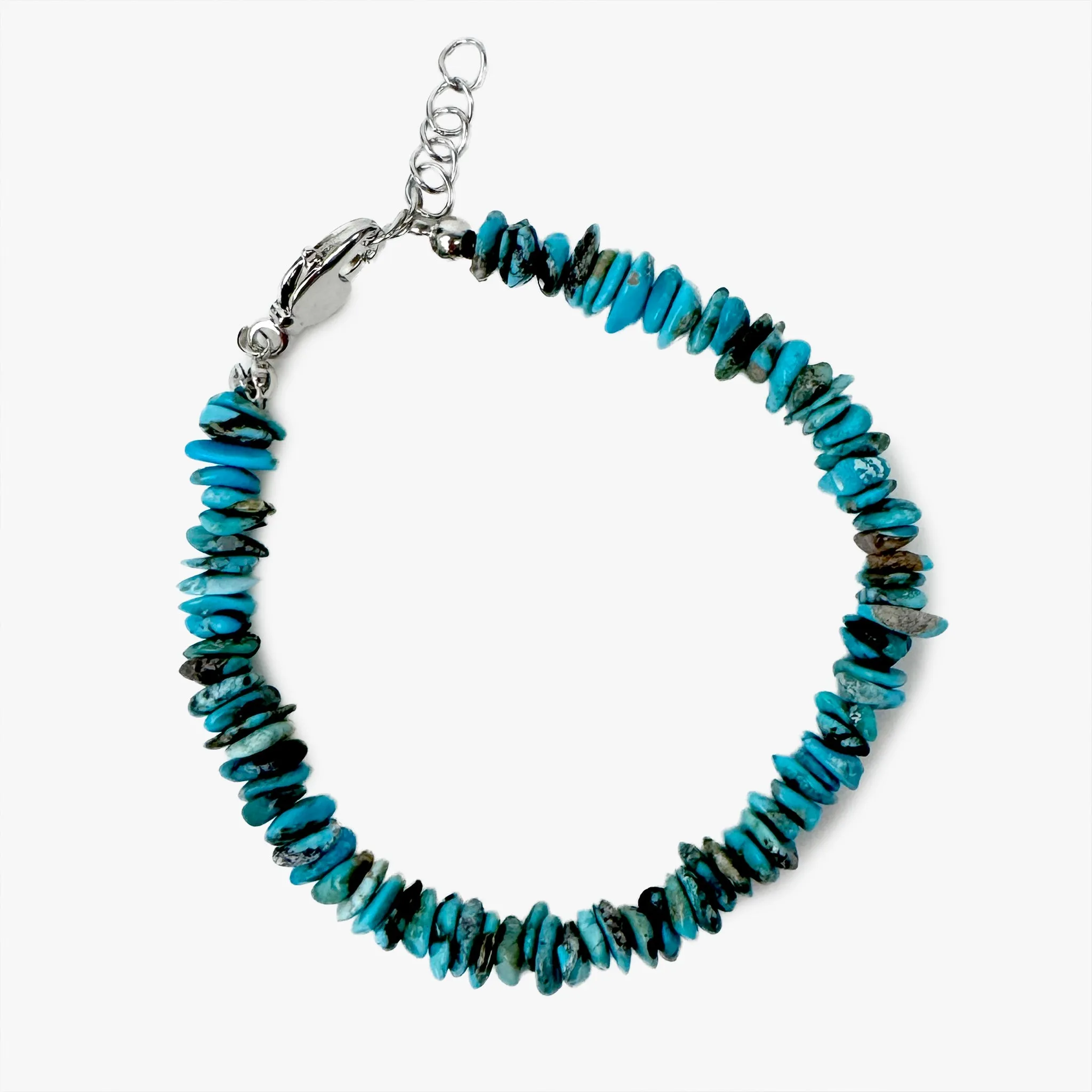 Turquoise Disc Bracelet