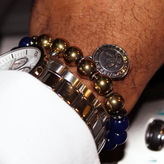 U.S. Navy Bead Bracelet
