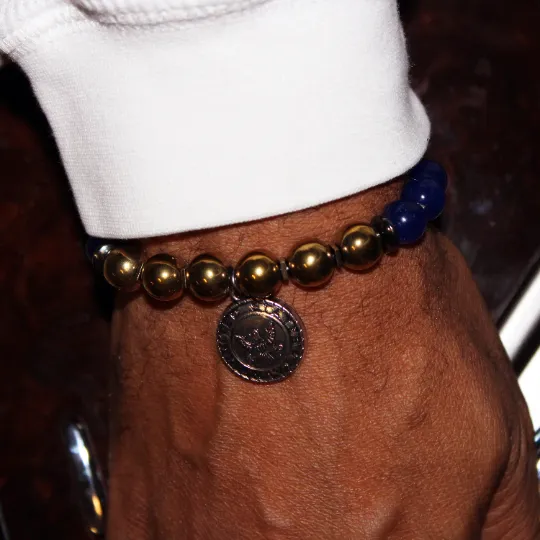 U.S. Navy Bead Bracelet