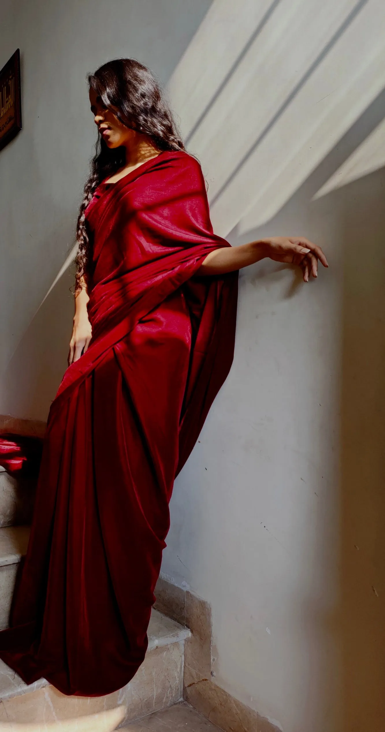 Velvet Breeze: Maroon
