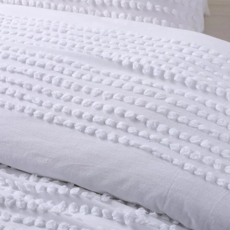 Vintage Design Homeware Betty White Cotton Quilt Cover Set
