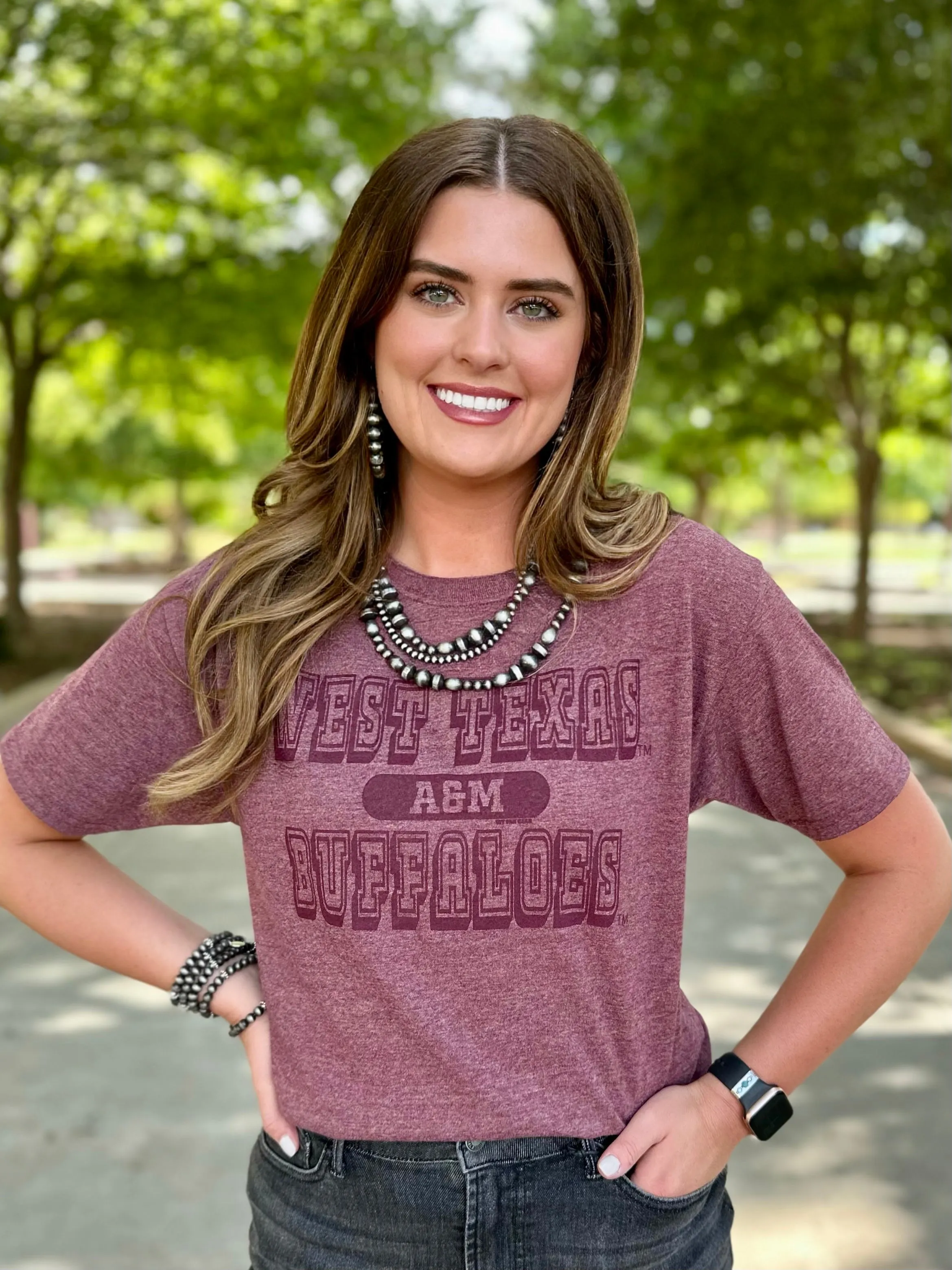 West Texas A&M Tone on Tone Tee